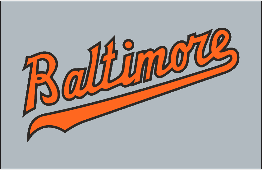 Baltimore Orioles 1956-1965 Jersey Logo iron on heat transfer